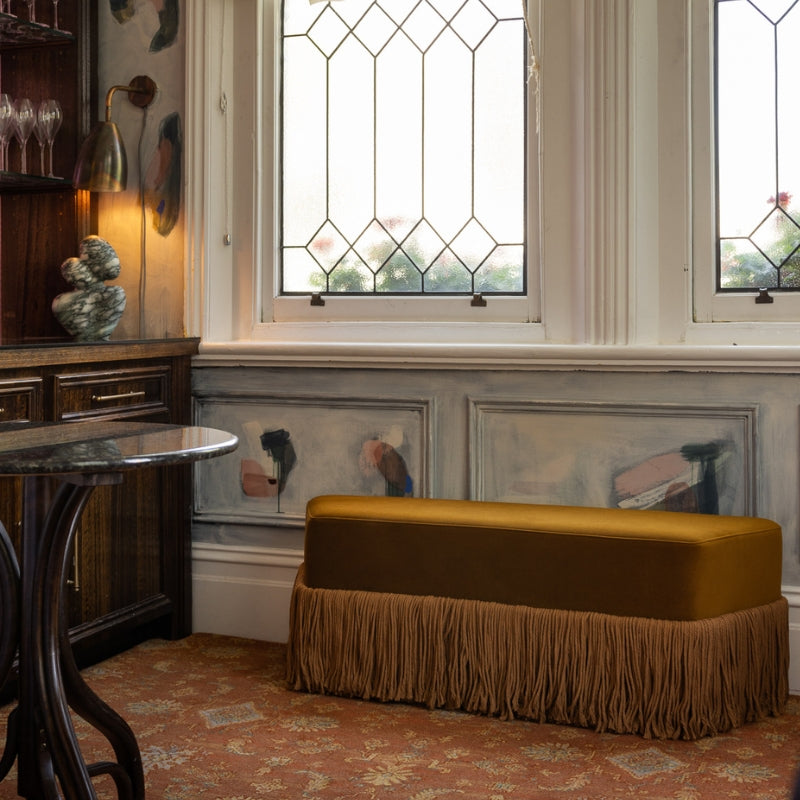 Allard Bench Jewel Mustard