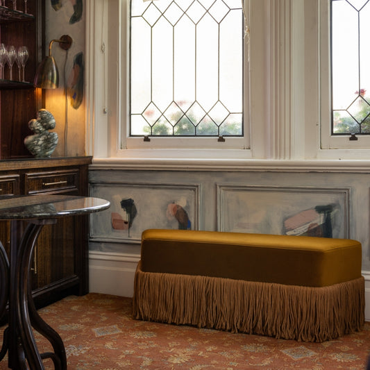 Allard Bench Jewel Mustard