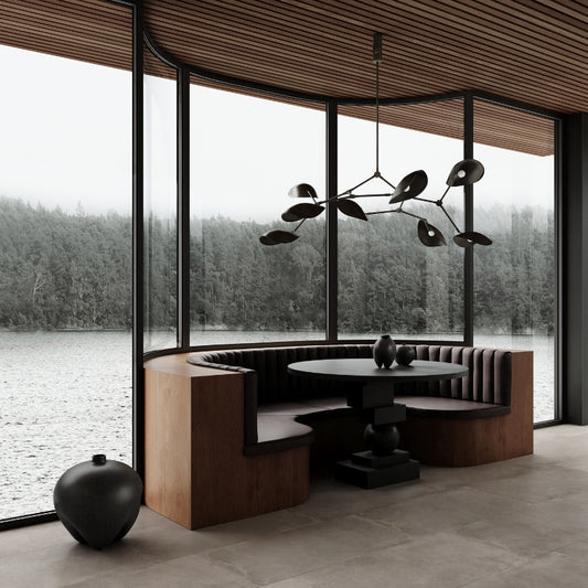 Stingray Chandelier - Bronze (5m)