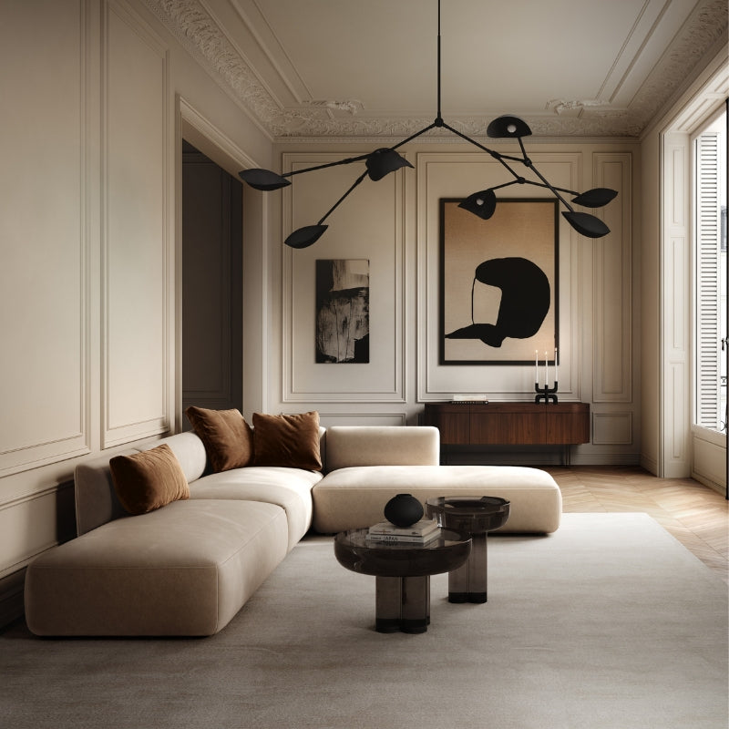 Stingray Chandelier - Bronze (5m)