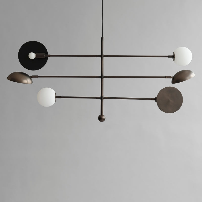 Sahn Chandelier - Bronze