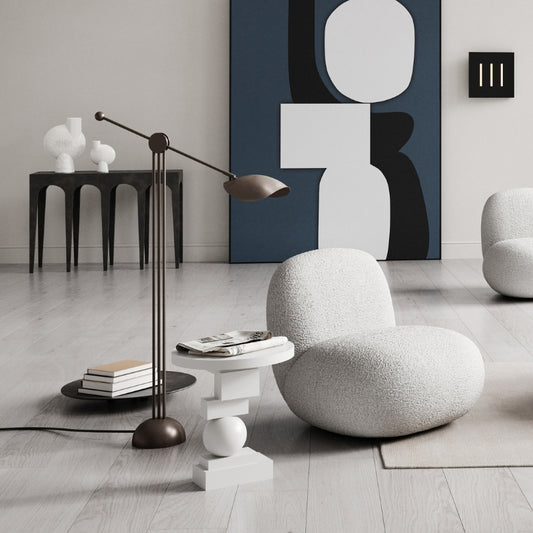 Artist Side Table White