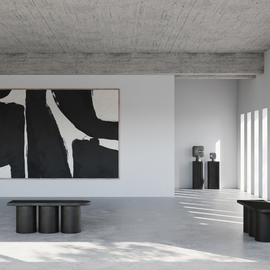 Big Foot Bench - Coffee