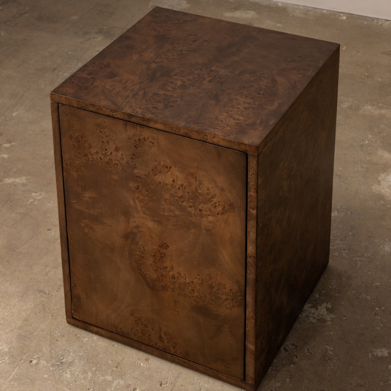 Vernier Leaner Side Table Tabac
