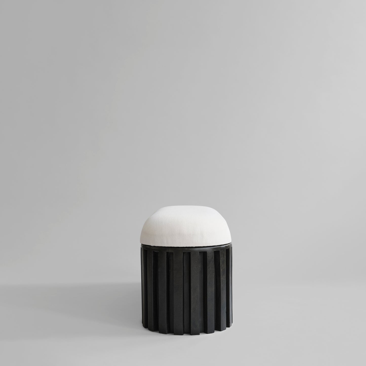 Tribu Bench Ottoman in Linen Fabric