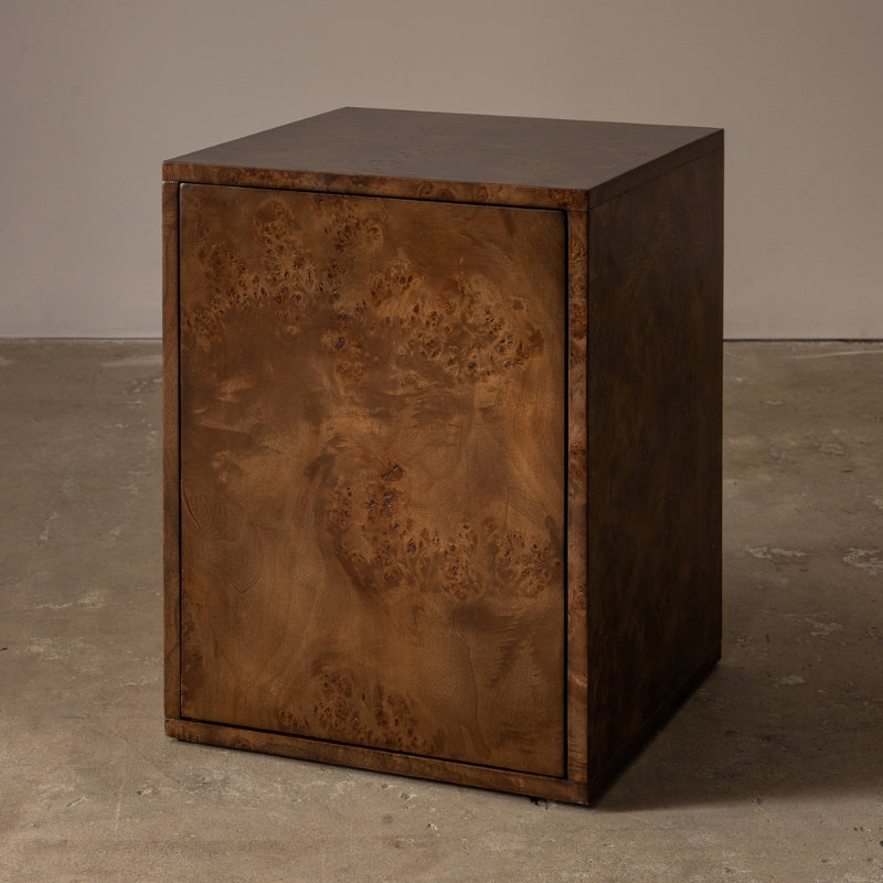 Vernier Leaner Side Table Tabac