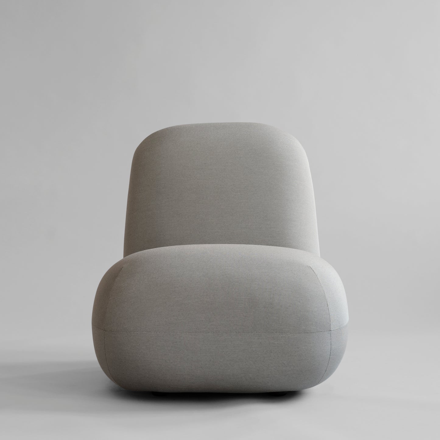 Toe Flat Chair Sunproof Fabric Taupe