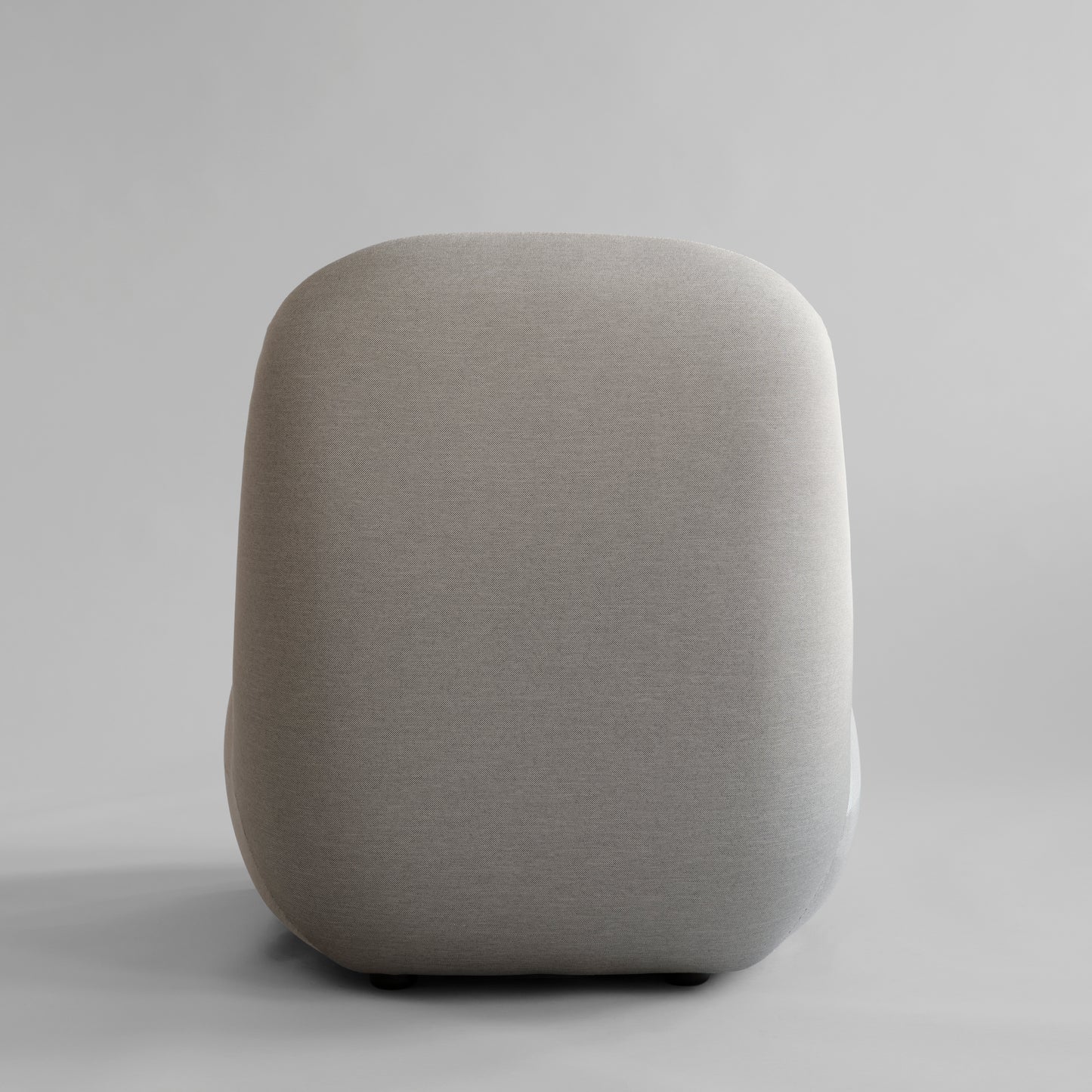 Toe Flat Chair Sunproof Fabric Taupe