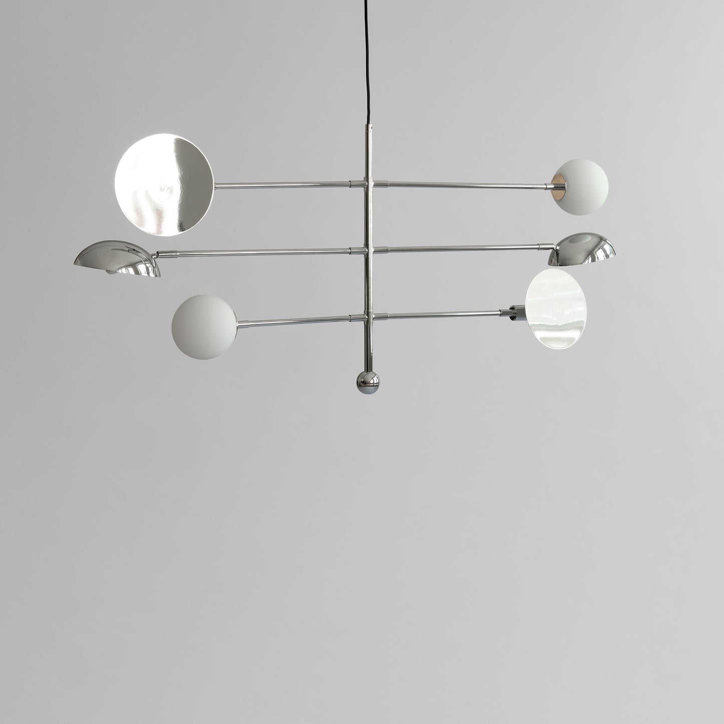 Sahn Chandelier - Chrome