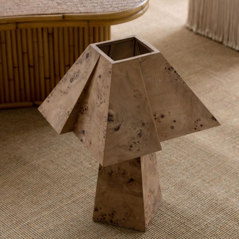 Bohan Table Lamp Burlwood