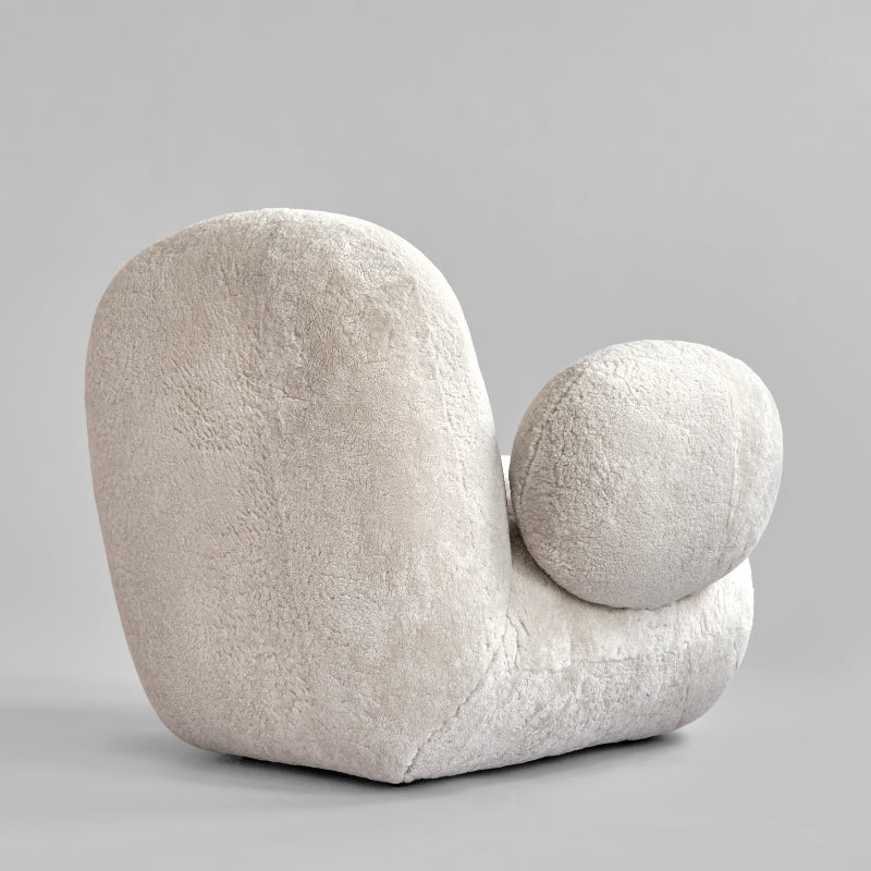 Toe Armchair Flat - Sandshell (Sheepskin)