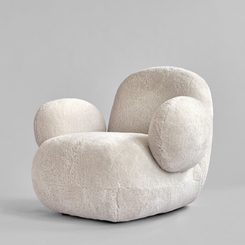 Toe Armchair Flat - Sandshell (Sheepskin)