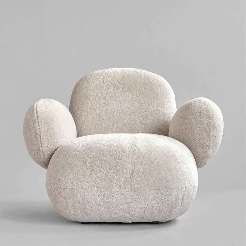 Toe Armchair Flat - Sandshell (Sheepskin)