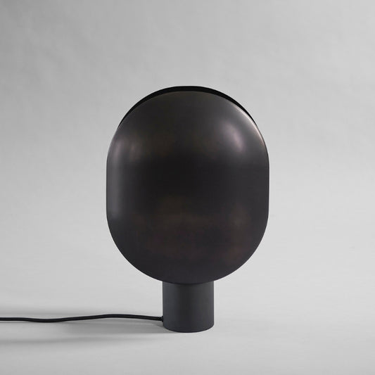 Clam Table Lamp - Burned Black