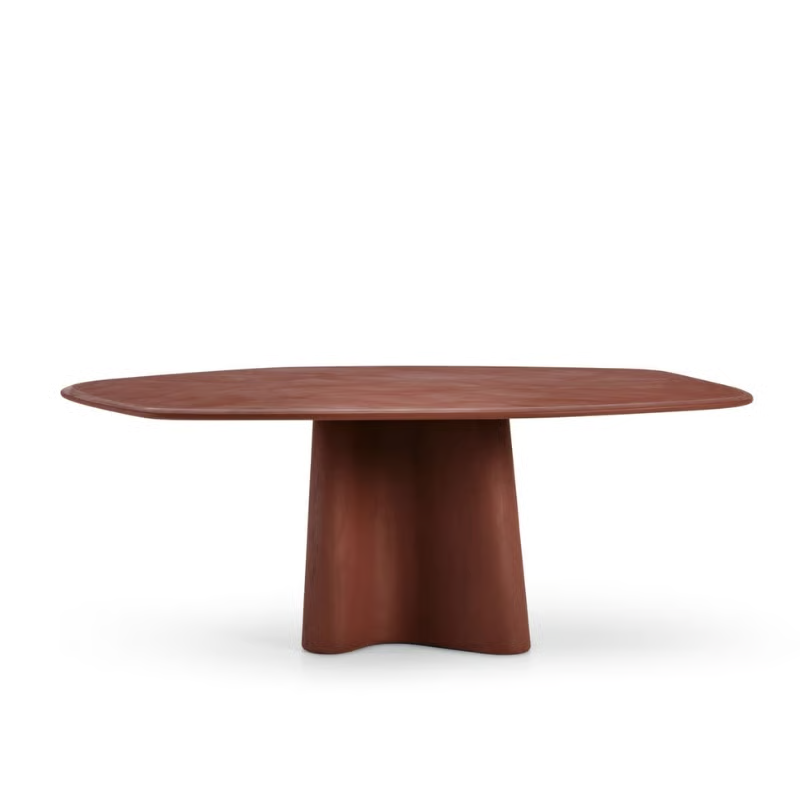 Organic Fixed Dining Table - 200 x 110 cm