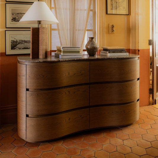 Remy Dresser / Chest of Drawers - Saddle