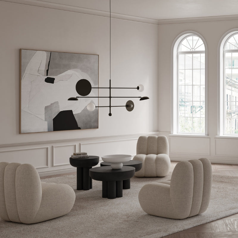 Sahn Chandelier - Bronze