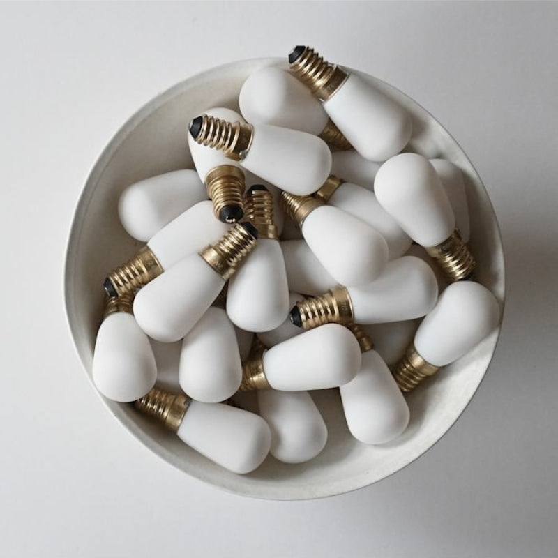 Pygmy - LED Bulb - Matt Porcelain - E14 - 240V - 2500K