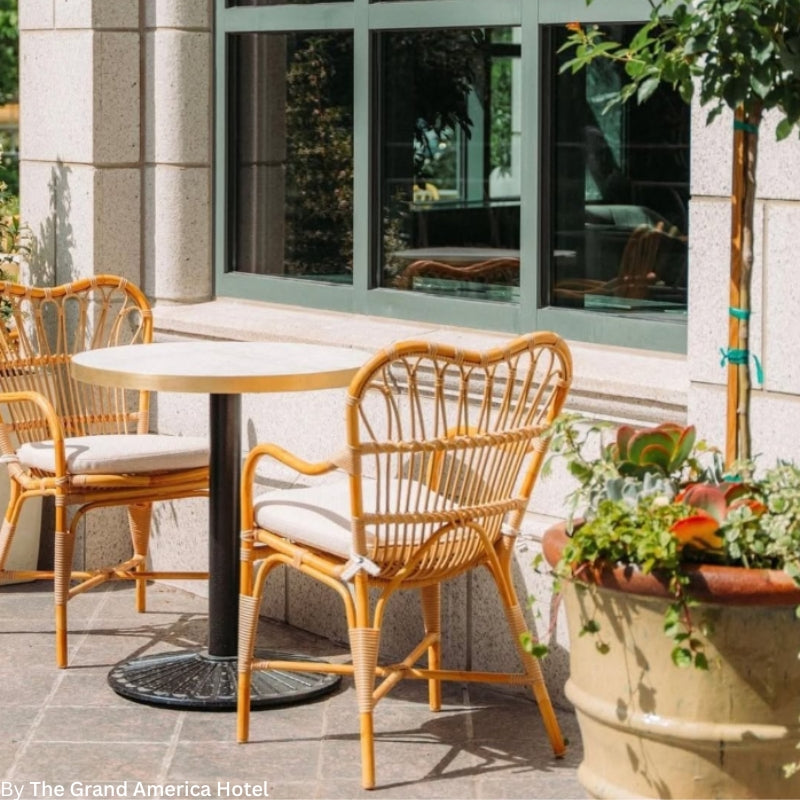Margret Exterior Dining Chair - Natural