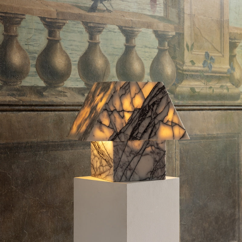Maisy Table Lamp Marble