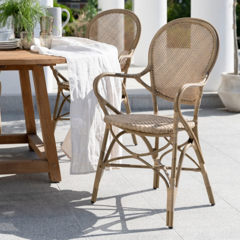 Rossini Exterior Dining Armchair - Antique