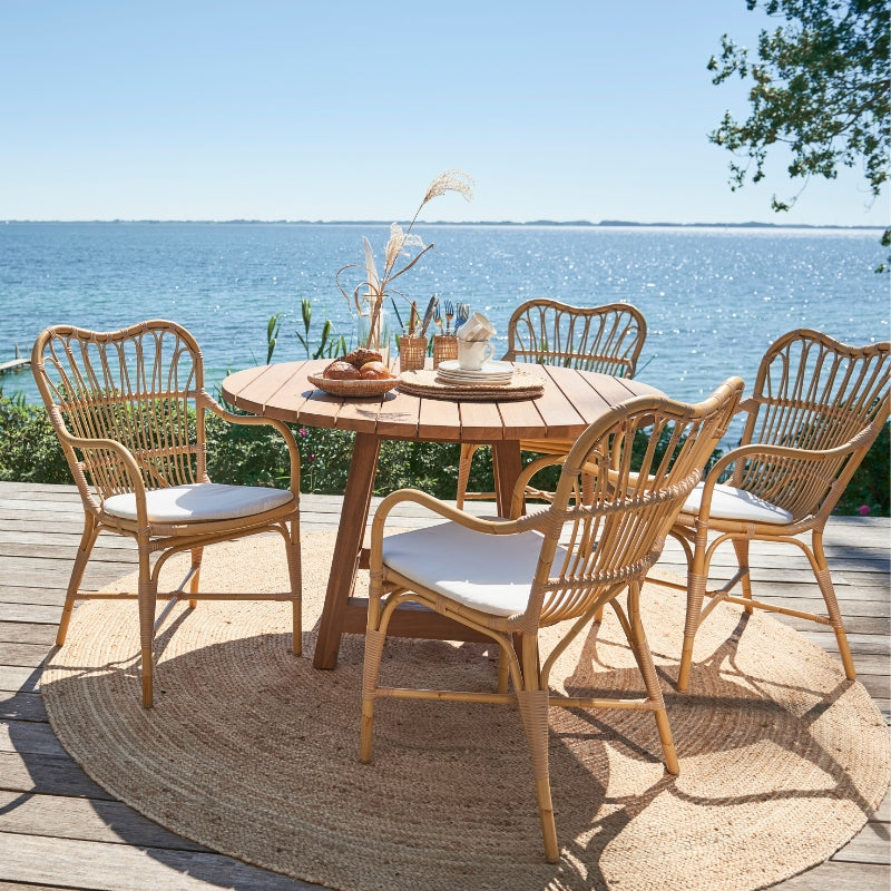 Margret Exterior Dining Chair - Natural