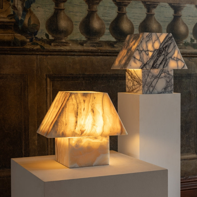 Maisy Table Lamp Marble