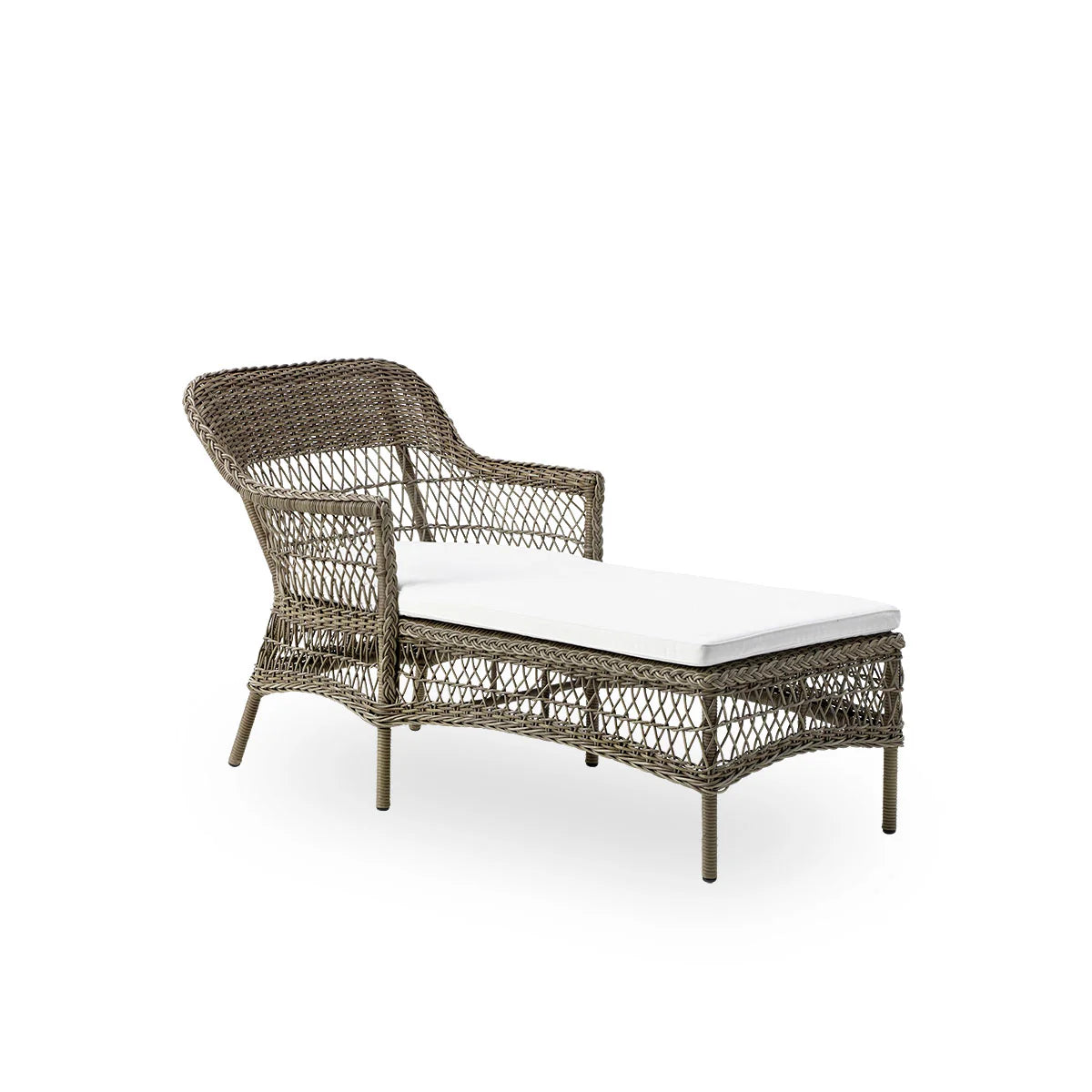 Olivia Exterior Sunbed - Antique Grey