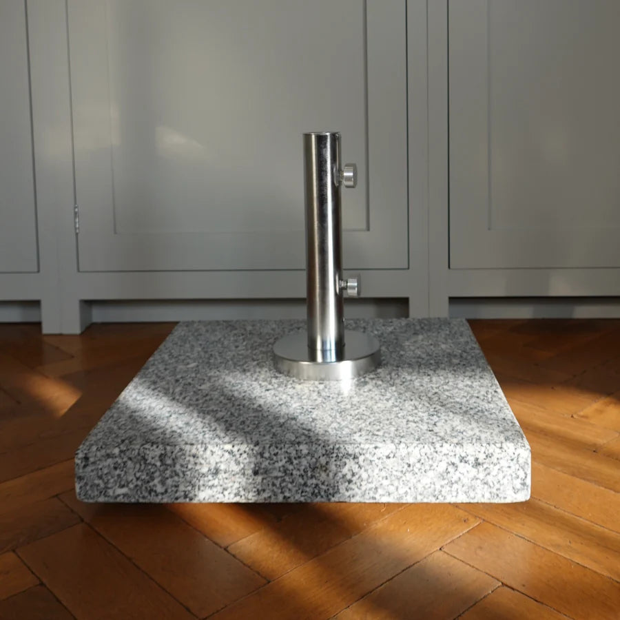 50kg / 70kg granite parasol base with wheels