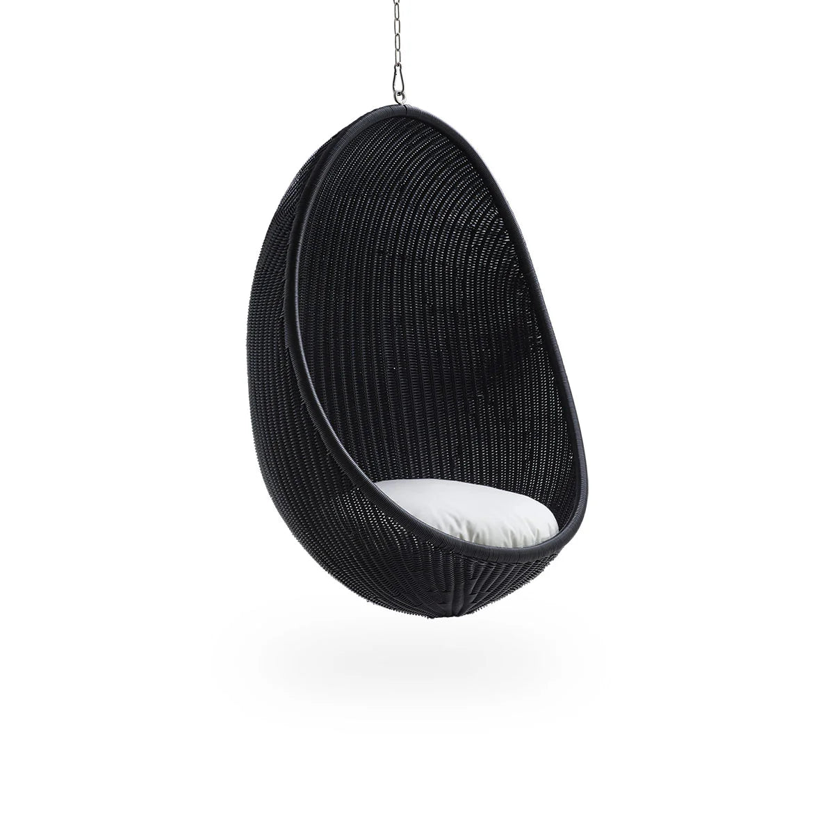 Hanging Egg Exterior Chair Black