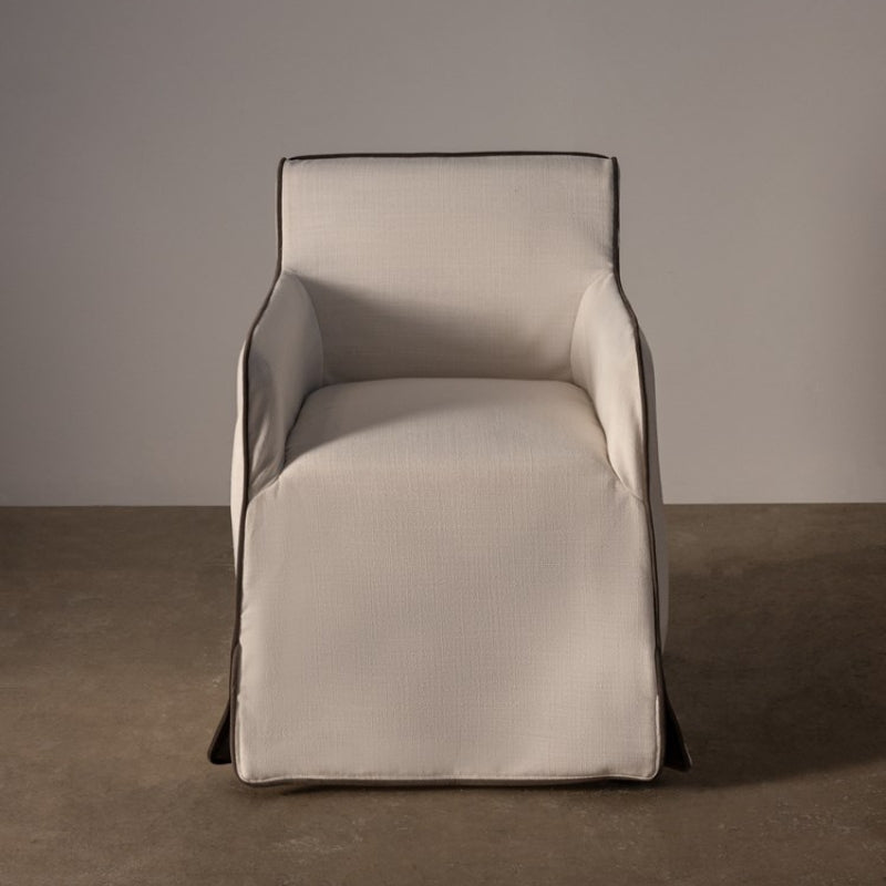 Cohen Dining Chair Ivory Contrast