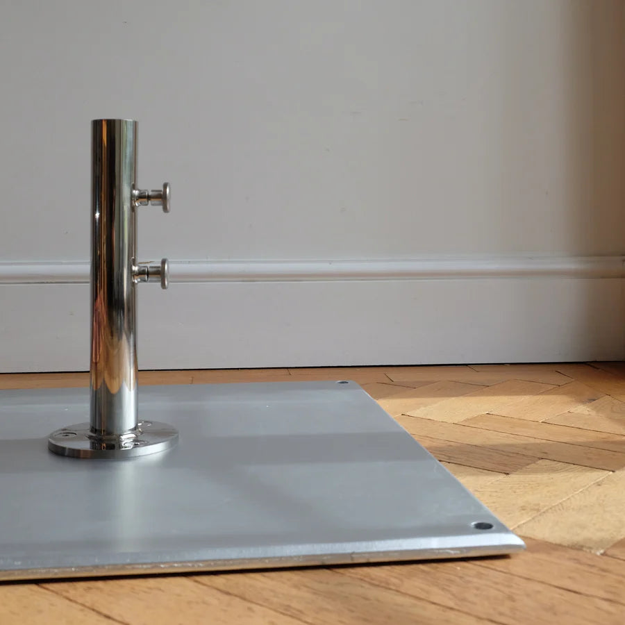 35kg / 45kg Galvanised Steel Square Metal Parasol Base