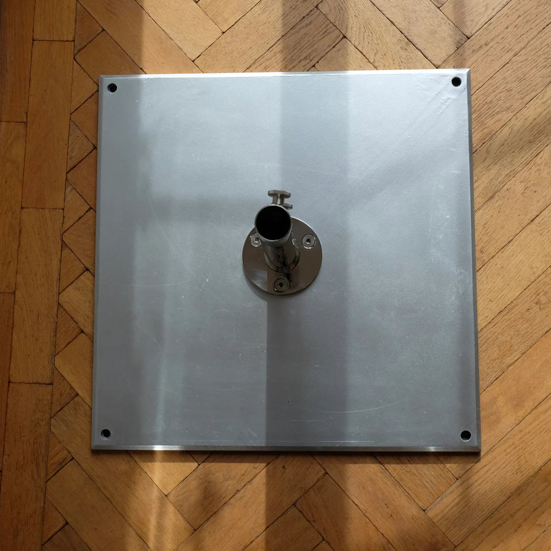 35kg / 45kg Galvanised Steel Square Metal Parasol Base