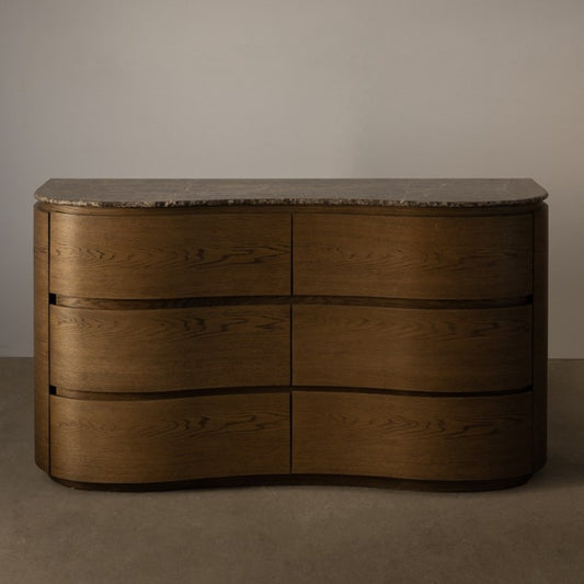 Remy Dresser / Chest of Drawers - Saddle