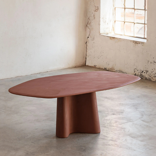 Organic Fixed Dining Table - 200 x 110 cm