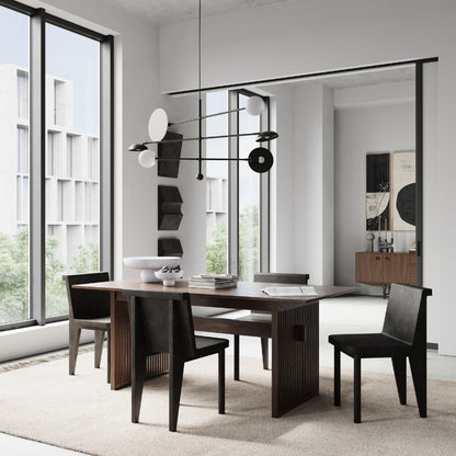 Sahn Chandelier - Bronze