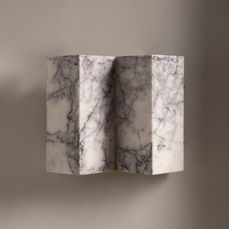 Maisy Double Wall Light Marble