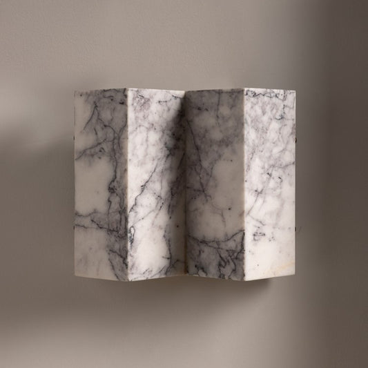 Maisy Double Wall Light Marble