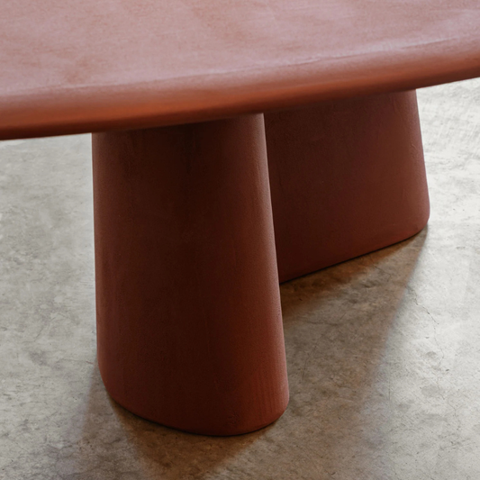 Organic Fixed Dining Table - 200 x 110 cm
