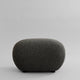 Toe Ottoman Foot Stool - Deep Taupe