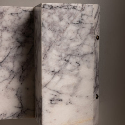 Maisy Double Wall Light Marble