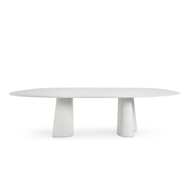 Organic Fixed Dining Table - 300 × 130 cm