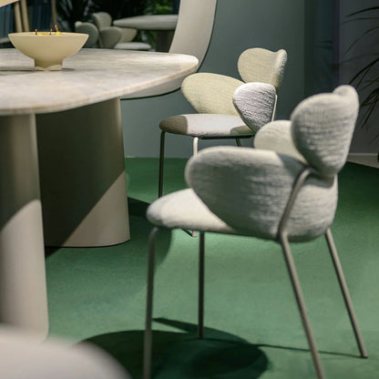 Vida Upholstered Dining Chair with Arms