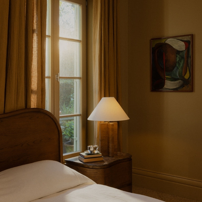 Marquis Table Lamp Pecan