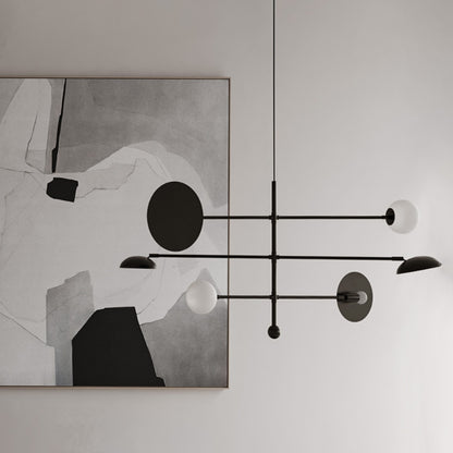 Sahn Chandelier - Bronze