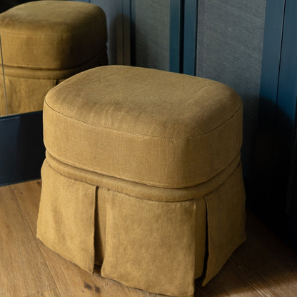 Nora Ottoman Small Caramel