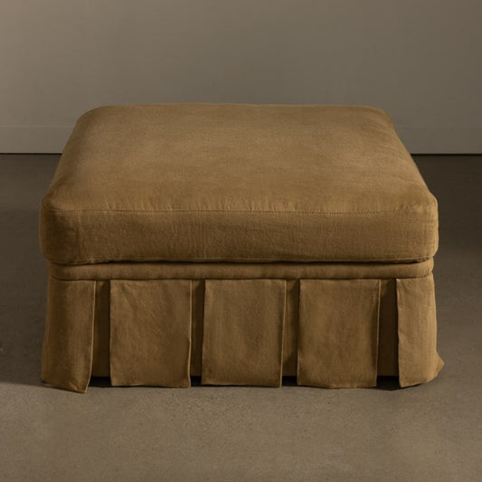 Nora Ottoman Large Caramel
