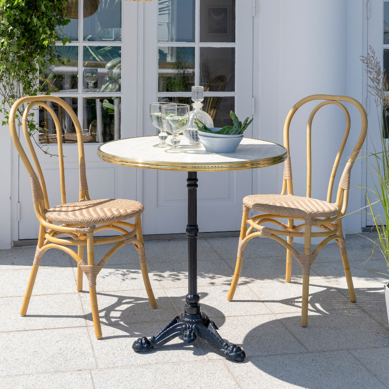 Lulu Exterior Dining Chair - Natural