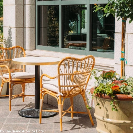 Margret Exterior Dining Chair - Natural