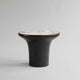 Trumpet Table Low - Calacatta